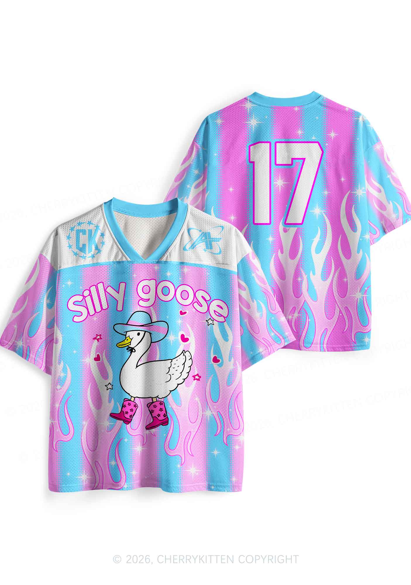 Trans Silly Goose Pride Y2K Sport Jersey Shirts Cherrykitten