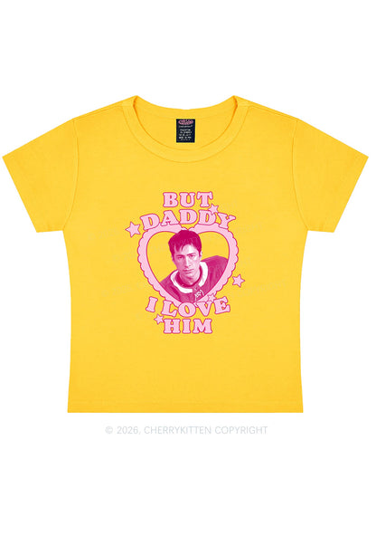 But Daddy I Love HW Y2K Baby Tee Cherrykitten