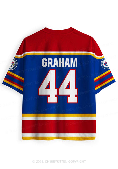 I Love Four Hockey Boys GG Y2K Sport Jersey Shirts Cherrykitten