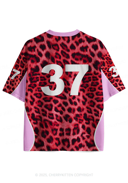 Custom Leopard Save Bike Ride Biker Y2K Sport Jersey Shirts Cherrykitten