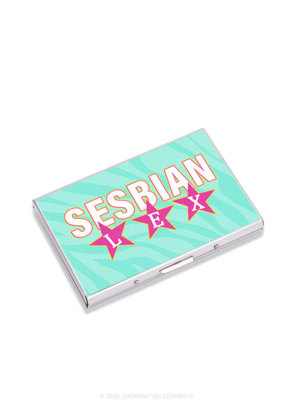 Sesbian Lex Pride Y2K Mirror Cigarette Case Cherrykitten