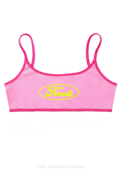 Oval Freak Y2K Super Crop Cami Cherrykitten