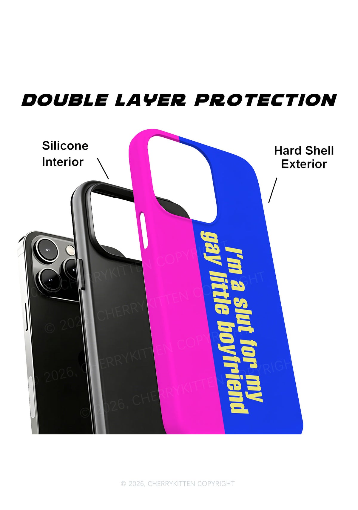 Slxt For My Gay BF Y2K Phone Case Cherrykitten