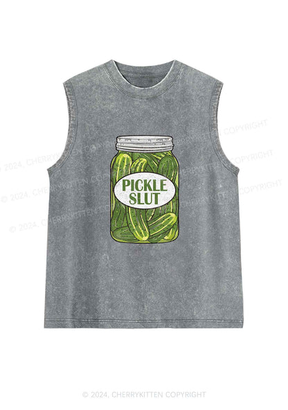 Pickle Slxt Y2K Washed Tank Cherrykitten
