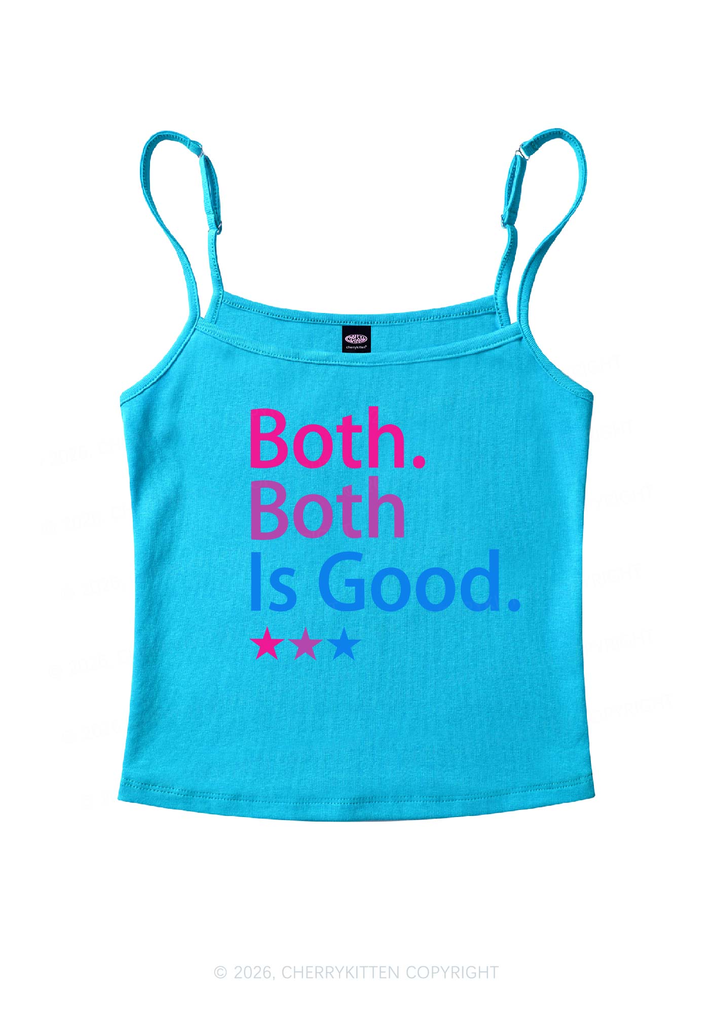 Both Is Good Pride Y2K Spaghetti Strap Cami Cherrykitten
