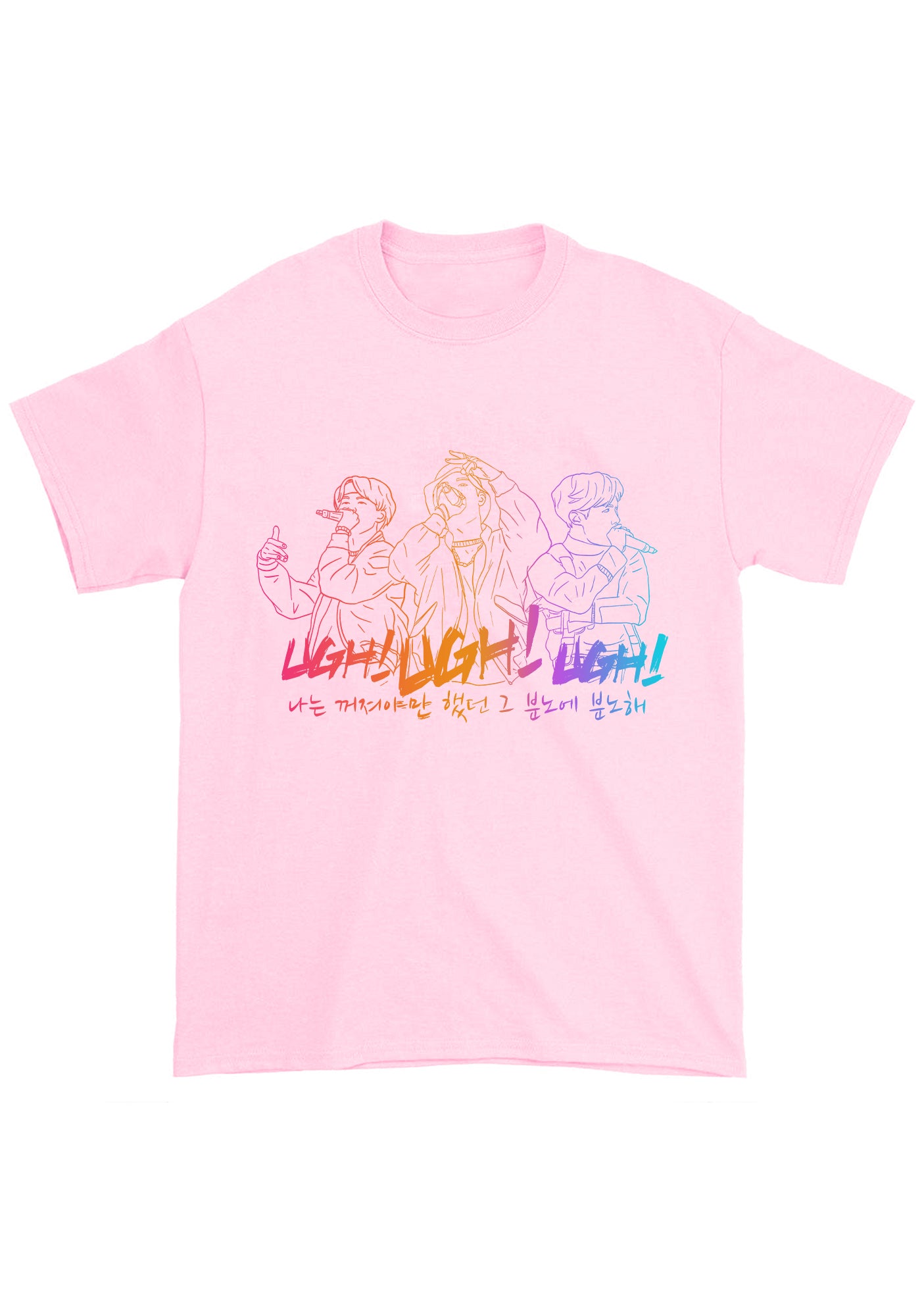 Ugh Ugh Ugh Bangtan Kpop Chunky Shirt