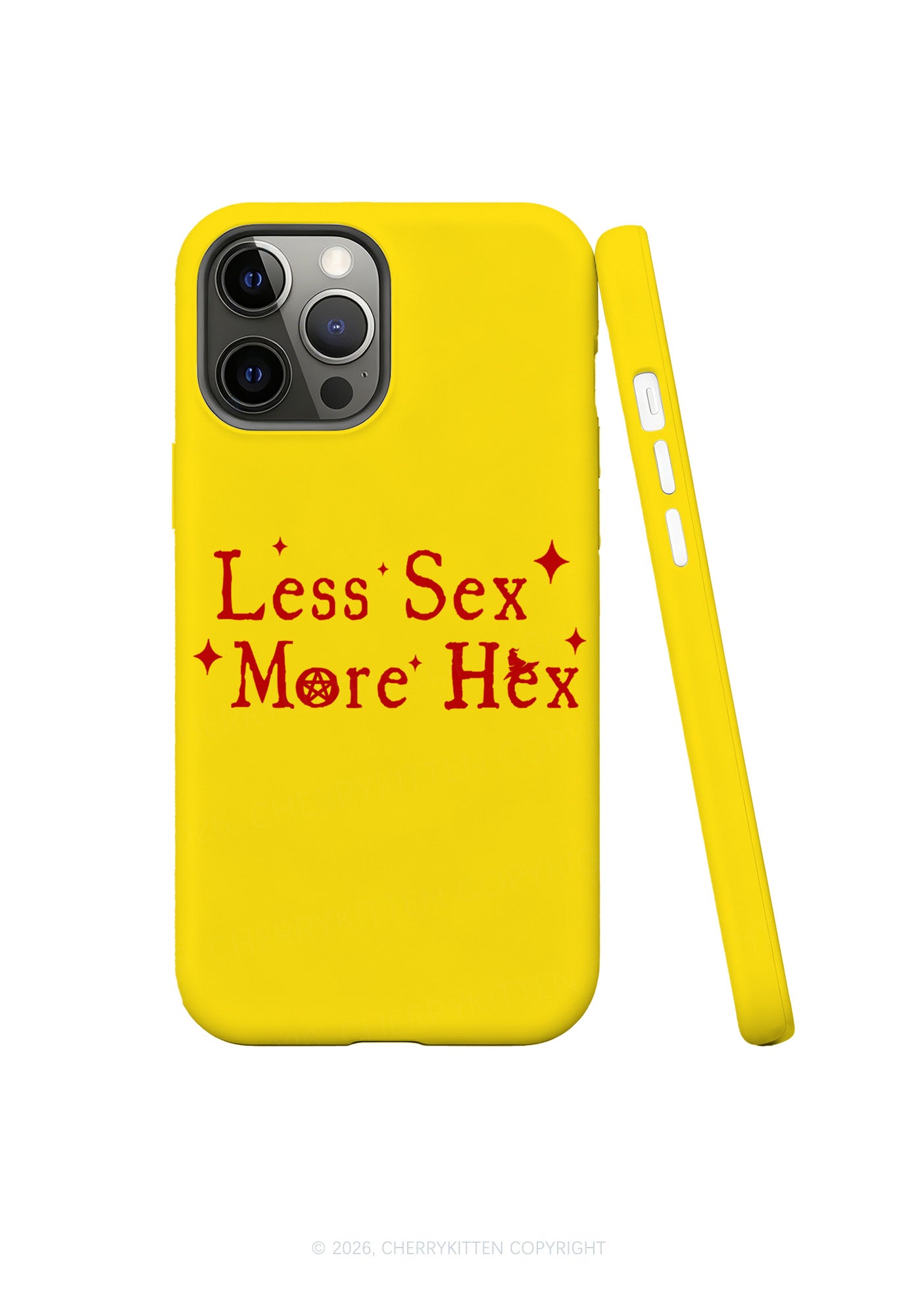 Less Sx More Hex Y2K Phone Case Cherrykitten