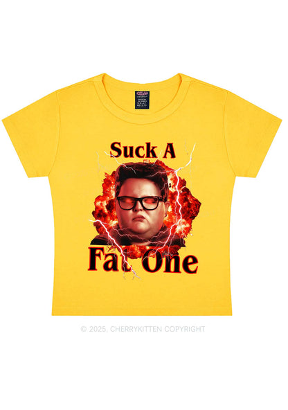 Suck A Fat One Y2K Baby Tee Cherrykitten