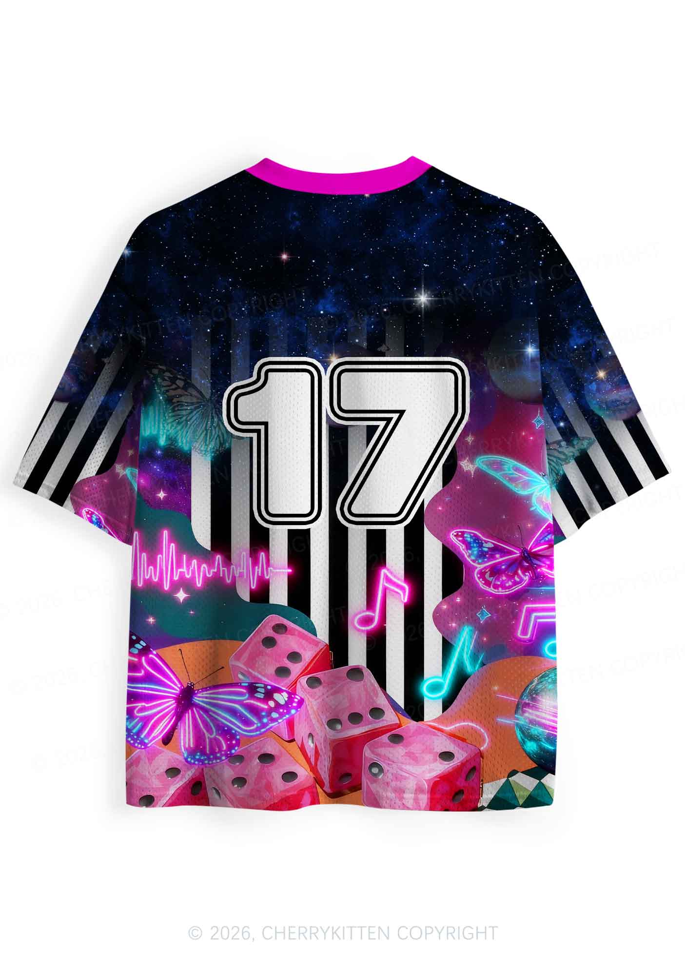 In Techno We Trust Y2K Sport Jersey Shirts Cherrykitten