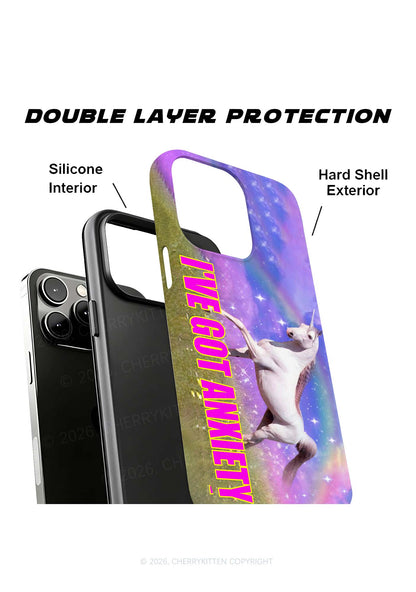 I Got Anxiety Y2K Phone Case Cherrykitten