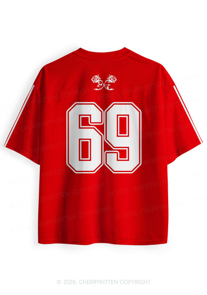 I Turn Mascs Into Bottoms Pride Y2K Sport Jersey Shirts Cherrykitten