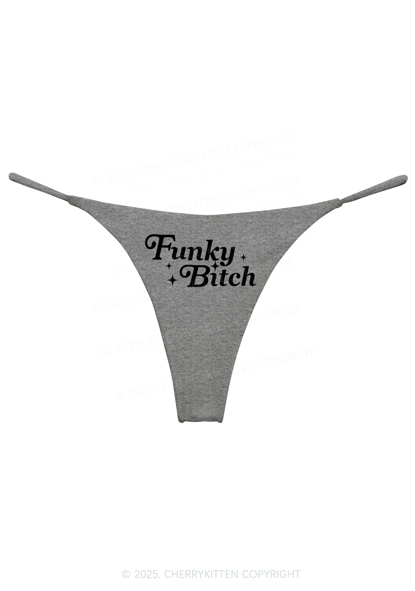 Funky Bxxch Y2K Bikini String Thong Cherrykitten