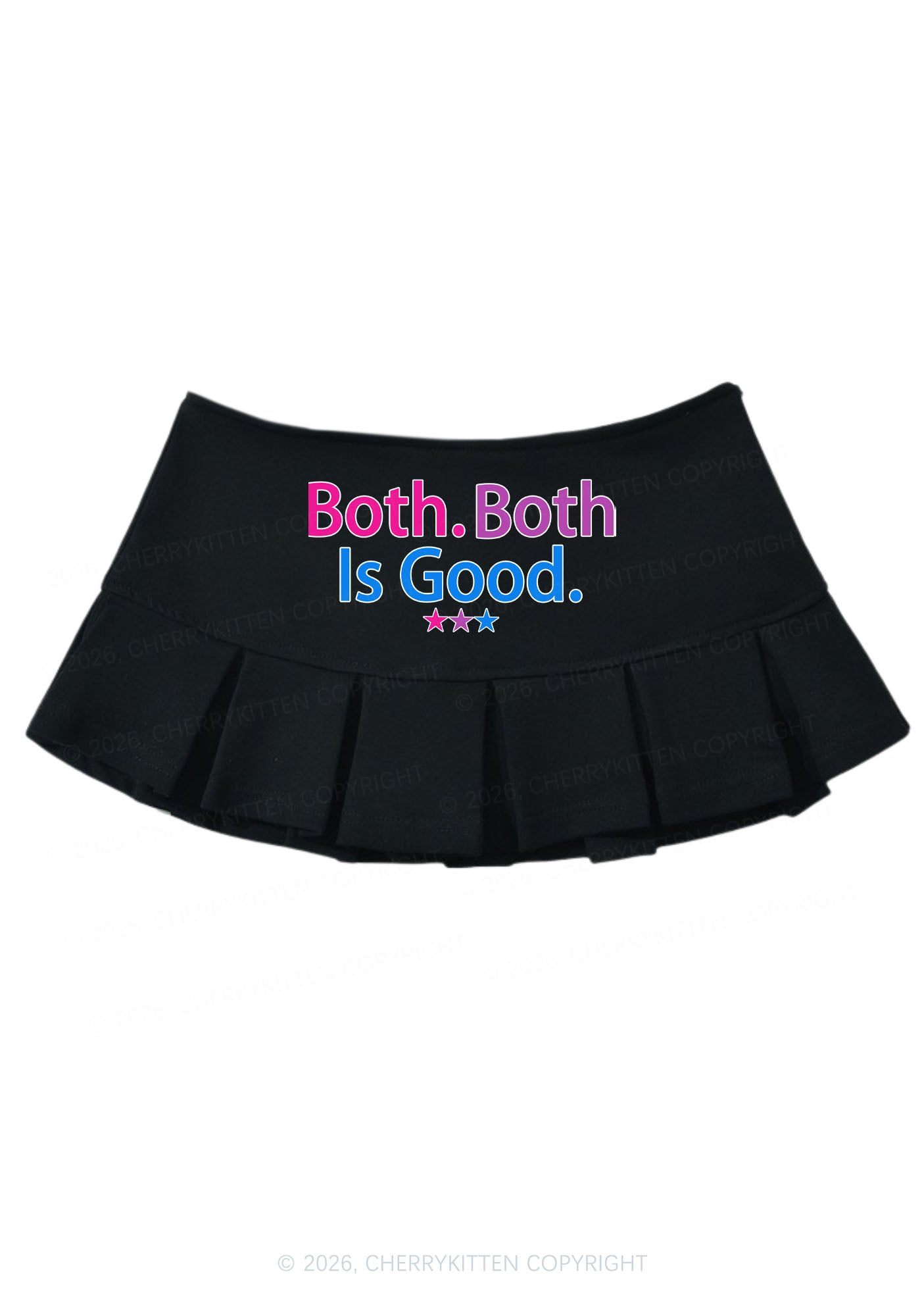 Both Is Good Pride Y2K Mini Pleated Skirts Cherrykitten