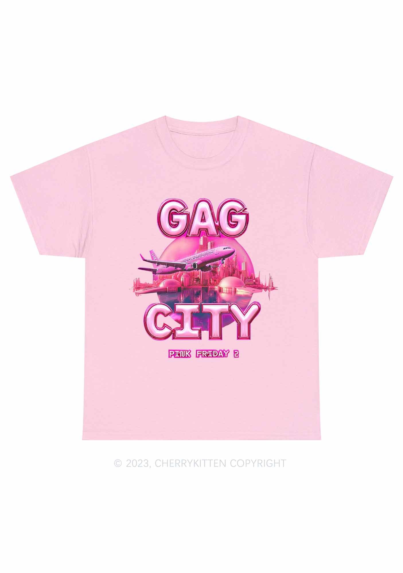 Gag City Y2K Chunky Shirt Cherrykitten