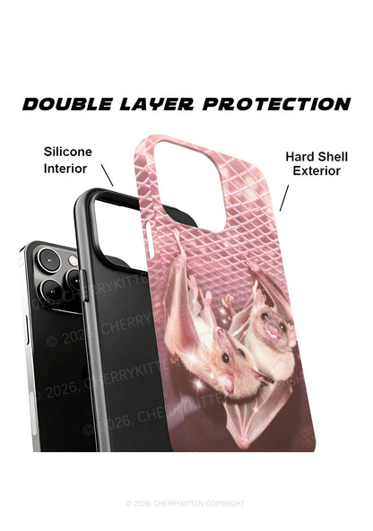 Halloween Two Baby Bats Y2K Phone Case Cherrykitten