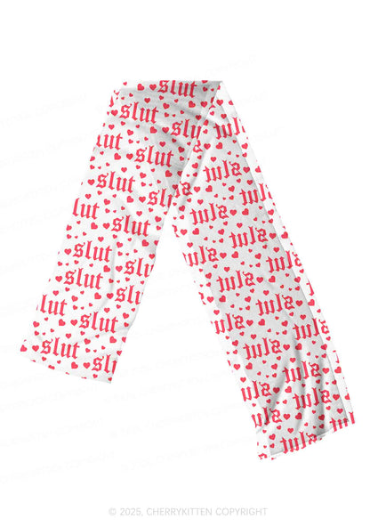 Slxt Red Heart Y2K Mesh Slip Dress Cherrykitten