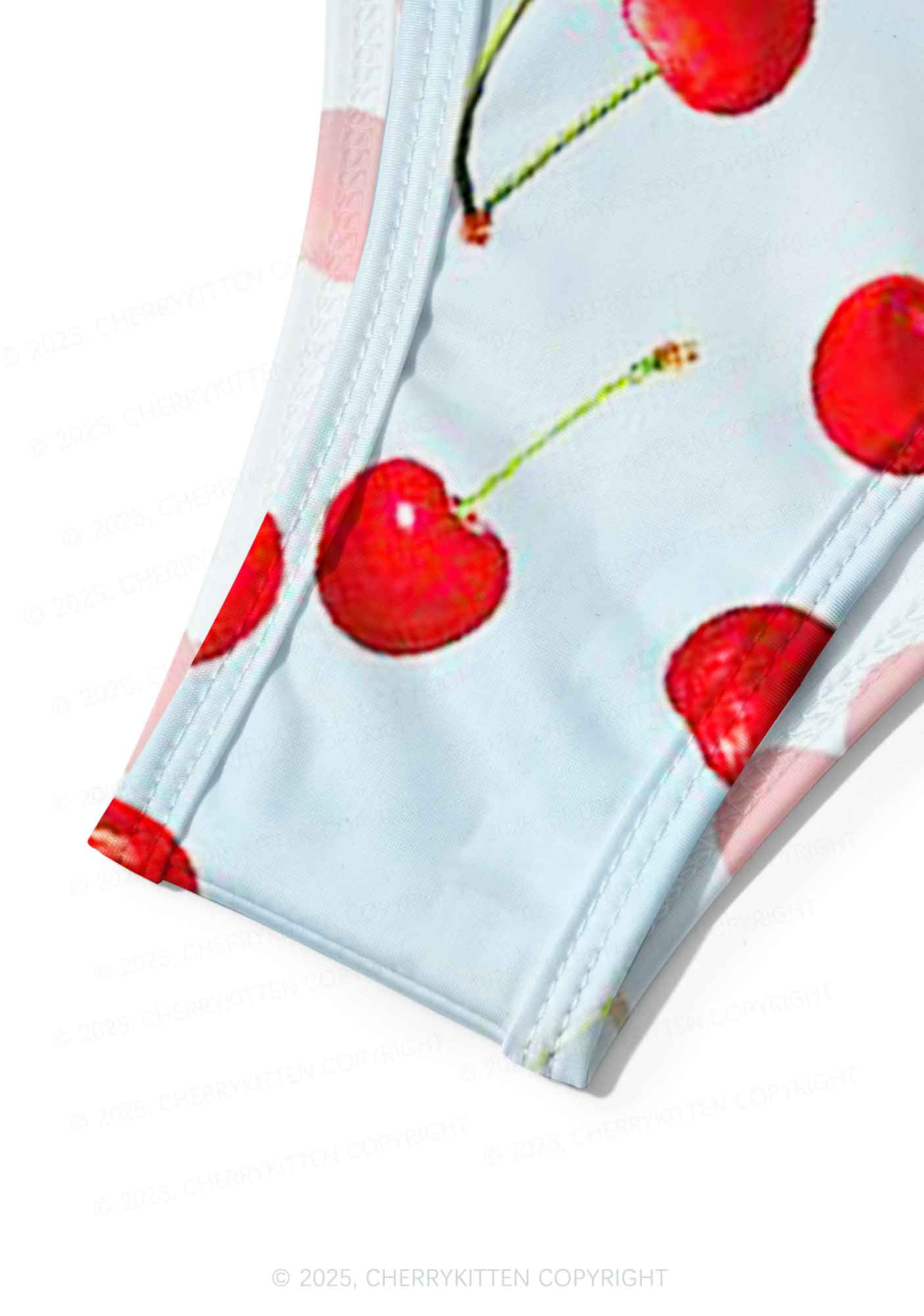 Cherry Sky Y2K Print Bikini Set Cherrykitten