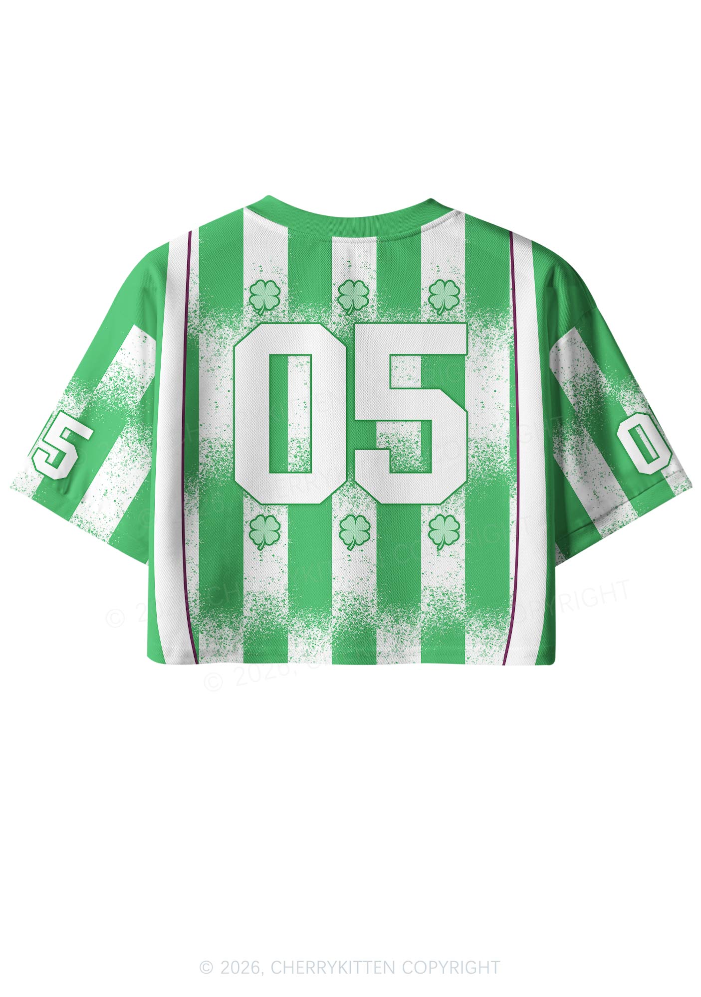 Custom Dibs On The Redhead St Patricks Y2K Crop Sport Jersey Shirts Cherrykitten