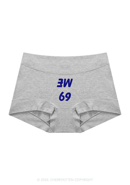 Classic Me Y2K Mid Rise Waist Boyshort Cherrykitten