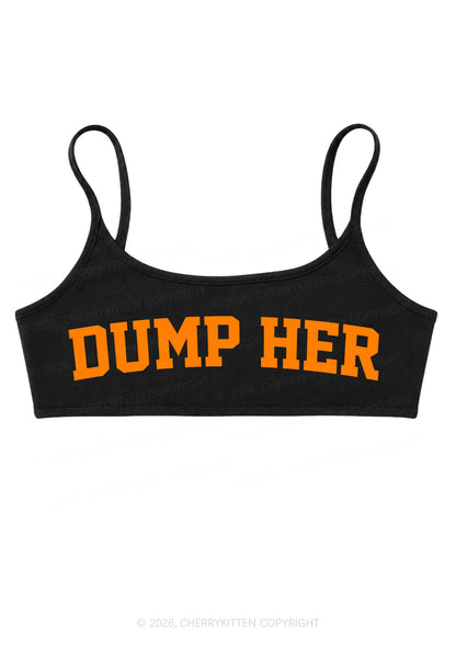 Dump Her Y2K Super Crop Cami Cherrykitten