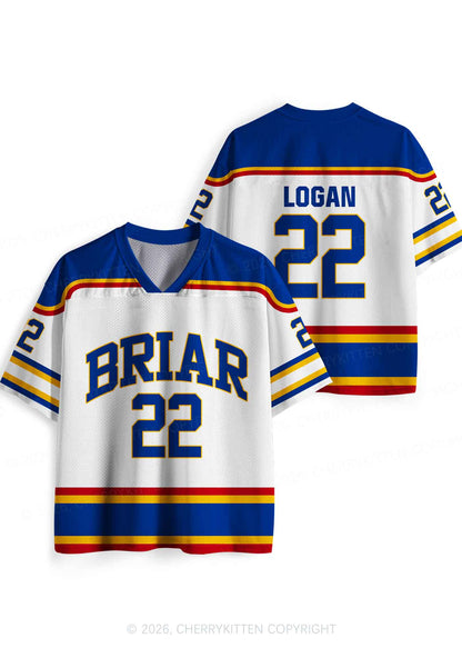 Retro White Hockey Team JL Y2K Sport Jersey Shirts Cherrykitten