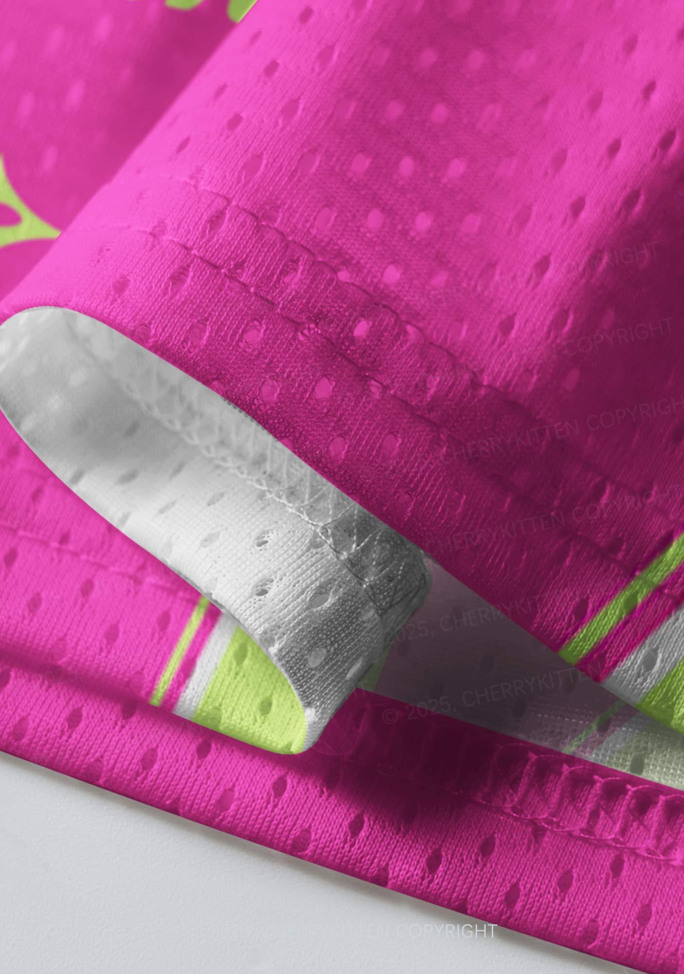 Custom Cyber Pink Ketamxxe Cross Y2K Sport Jersey Shirts Cherrykitten