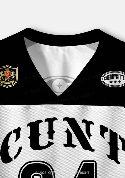 Custom Cxxt Flame Y2K Crop Sport Jersey Shirts Cherrykitten