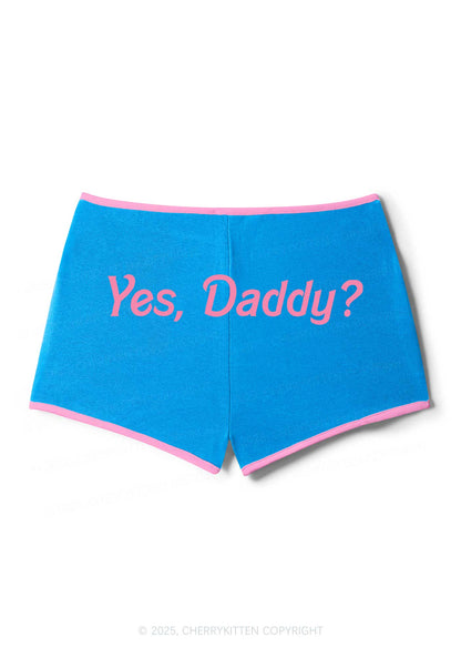 Yes Daddy Y2K Booty Shorts Cherrykitten