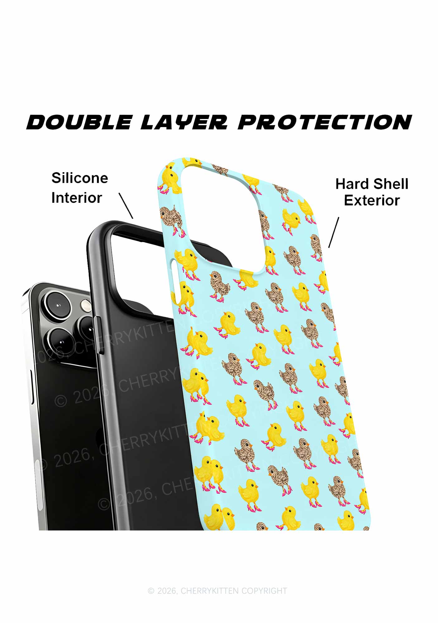 Chicks In Pink High Heels Y2K Phone Case Cherrykitten