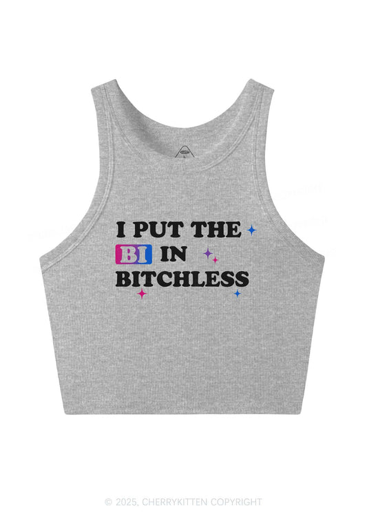 Put BI In Bxxchless Pride Y2K Crop Tank Top Cherrykitten