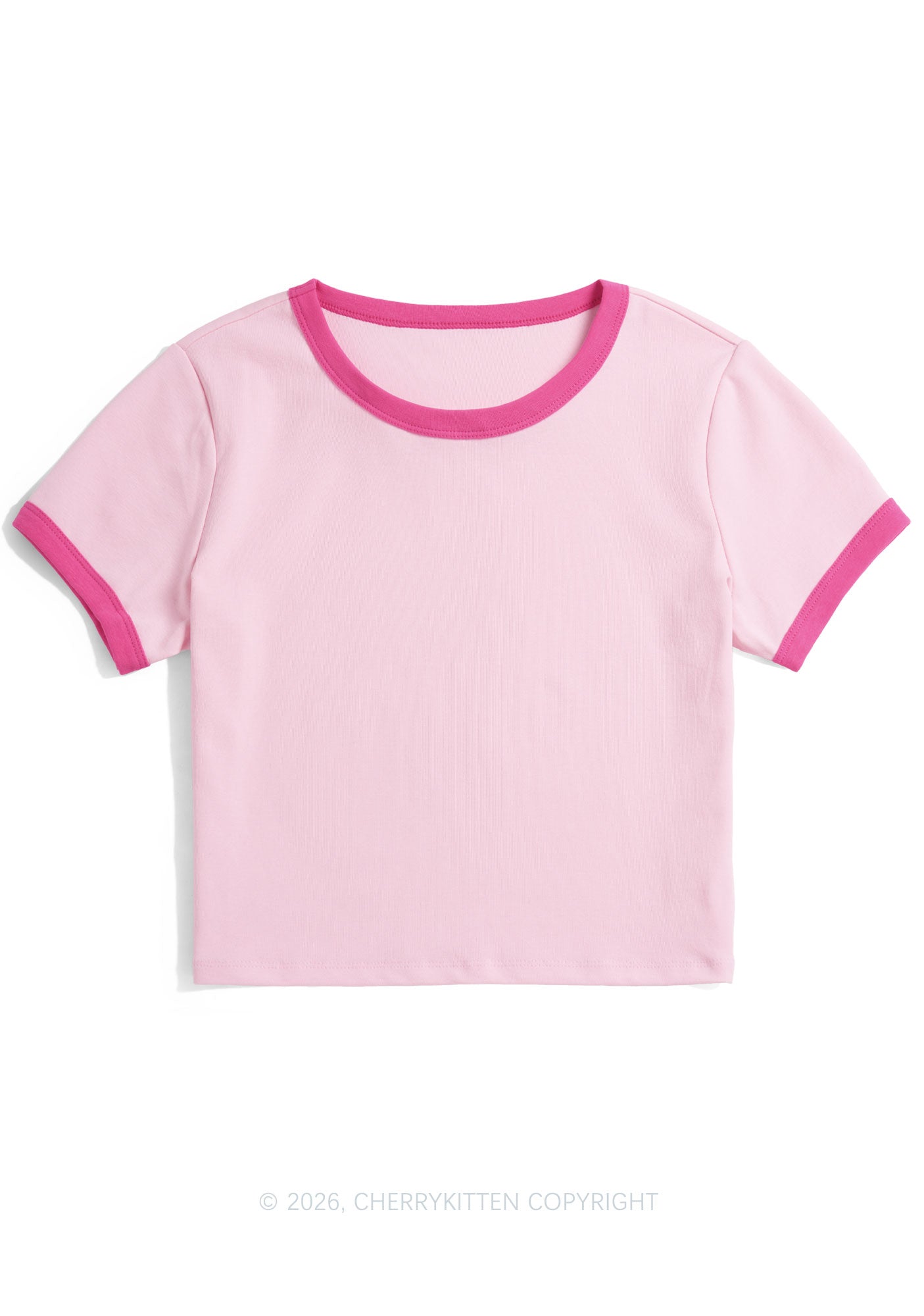 Plain Y2K Ringer Tee Cherrykitten