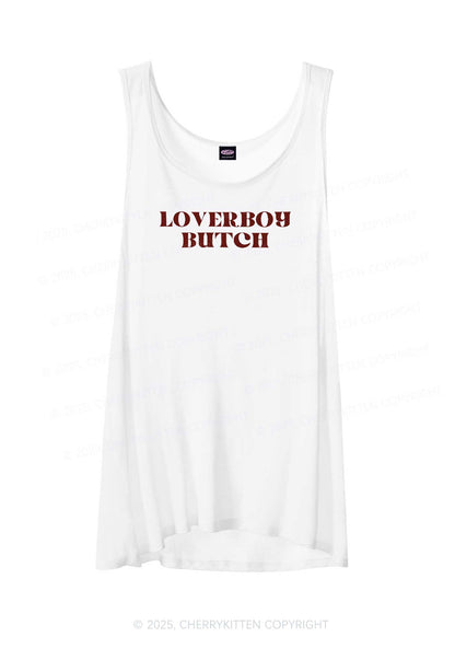Loverboy Butch Pride Y2K Sheer Boyfriend Tank Cherrykitten