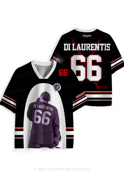 Hockey Player DL Y2K Sport Jersey Shirts Cherrykitten