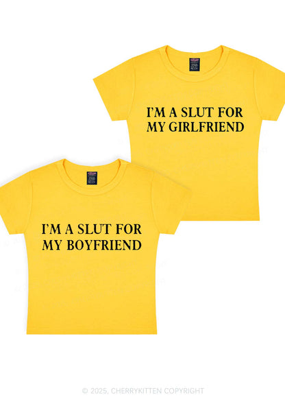 Slxt For My GF BF Y2K Valentine's Day Baby Tee Cherrykitten