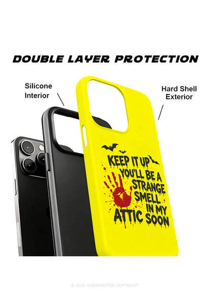 Halloween Strange Smell In My Attic Y2K Phone Case Cherrykitten