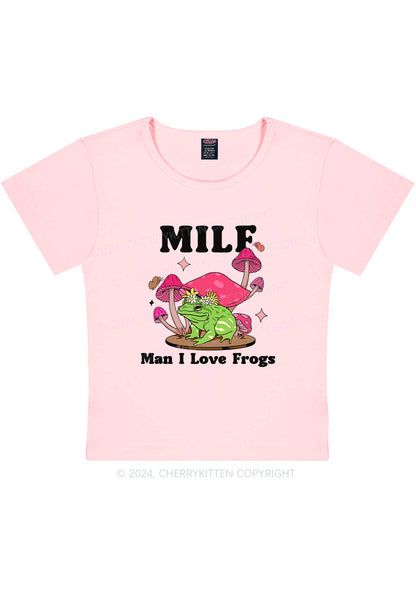 Mxxf Frog Y2K Baby Tee Cherrykitten