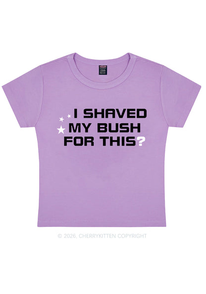 Shaved My Bush For This Y2K Baby Tee Cherrykitten