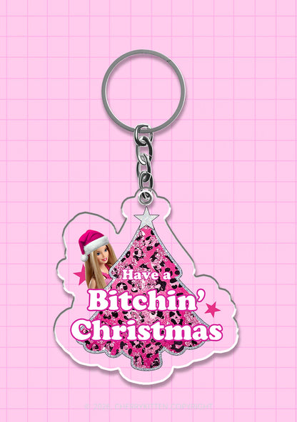 Christmas Bxxchin 1Pc Y2K Keychain Cherrykitten