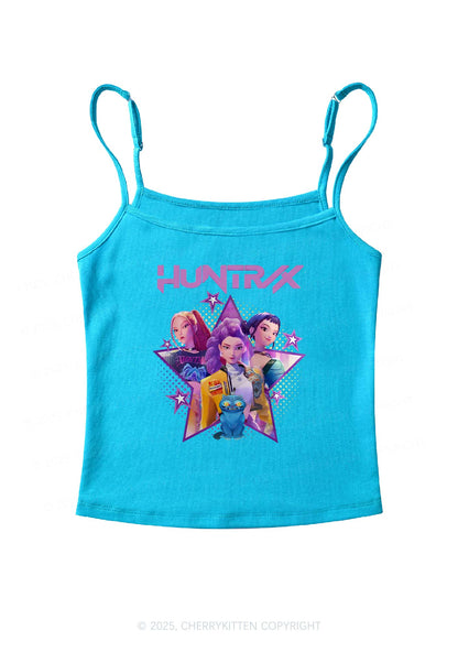 Kpop Stars Y2K Spaghetti Strap Cami Cherrykitten