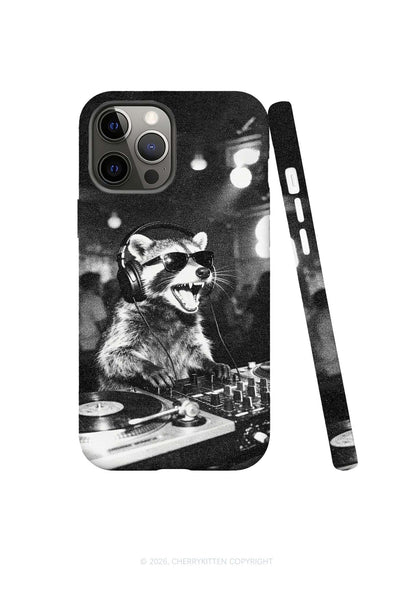 DJ Raccoon Turntable Y2K Phone Case Cherrykitten