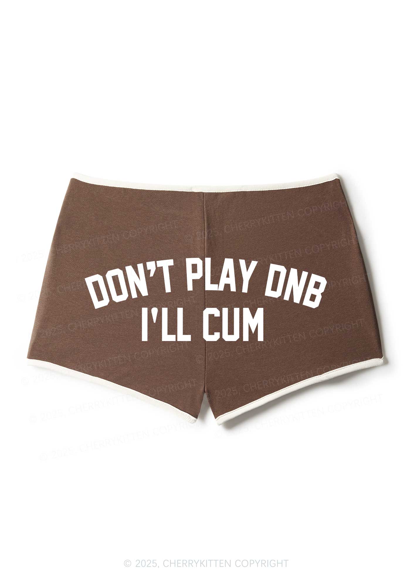 Dont Play DNB Y2K Booty Shorts Cherrykitten