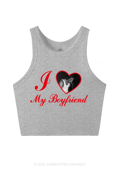 Custom Heart My BF GF Y2K Crop Tank Top Cherrykitten