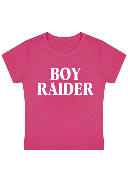 Curvy Boy Raider Baby Tee