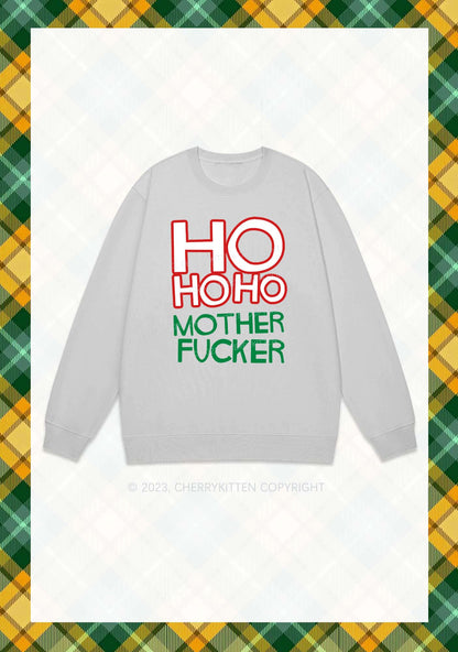 HOHOHO Christmas Y2K Sweatshirt Cherrykitten