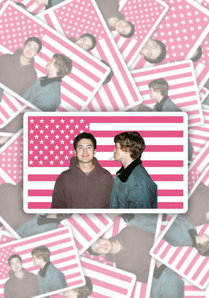 American Duo HR 1pc Y2K Sticker Cherrykitten