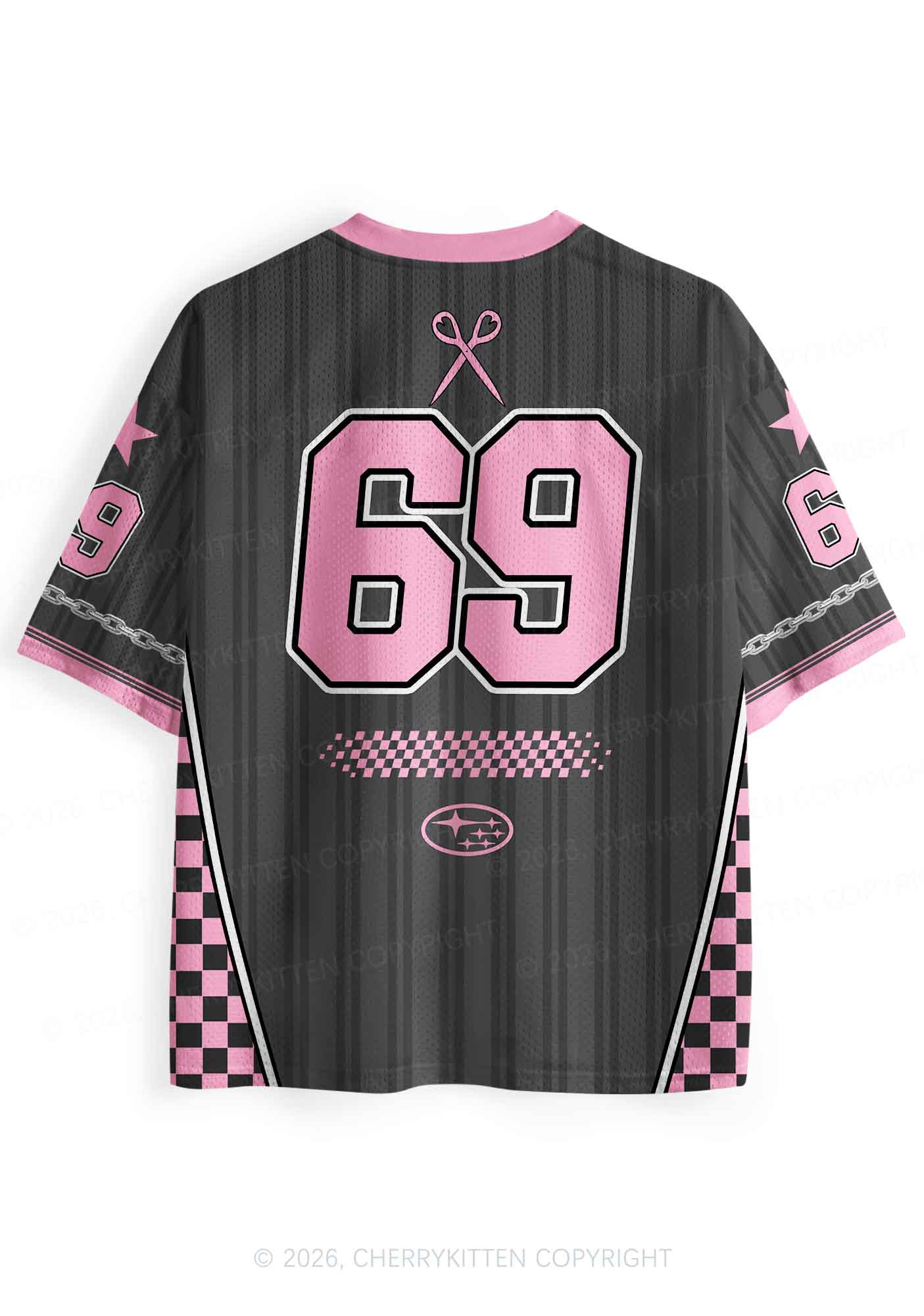 Grey Smile If You Are Lesbian Pride Y2K Sport Jersey Shirts Cherrykitten