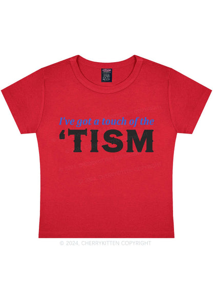 Got A Touch Of TISM Y2K Baby Tee Cherrykitten