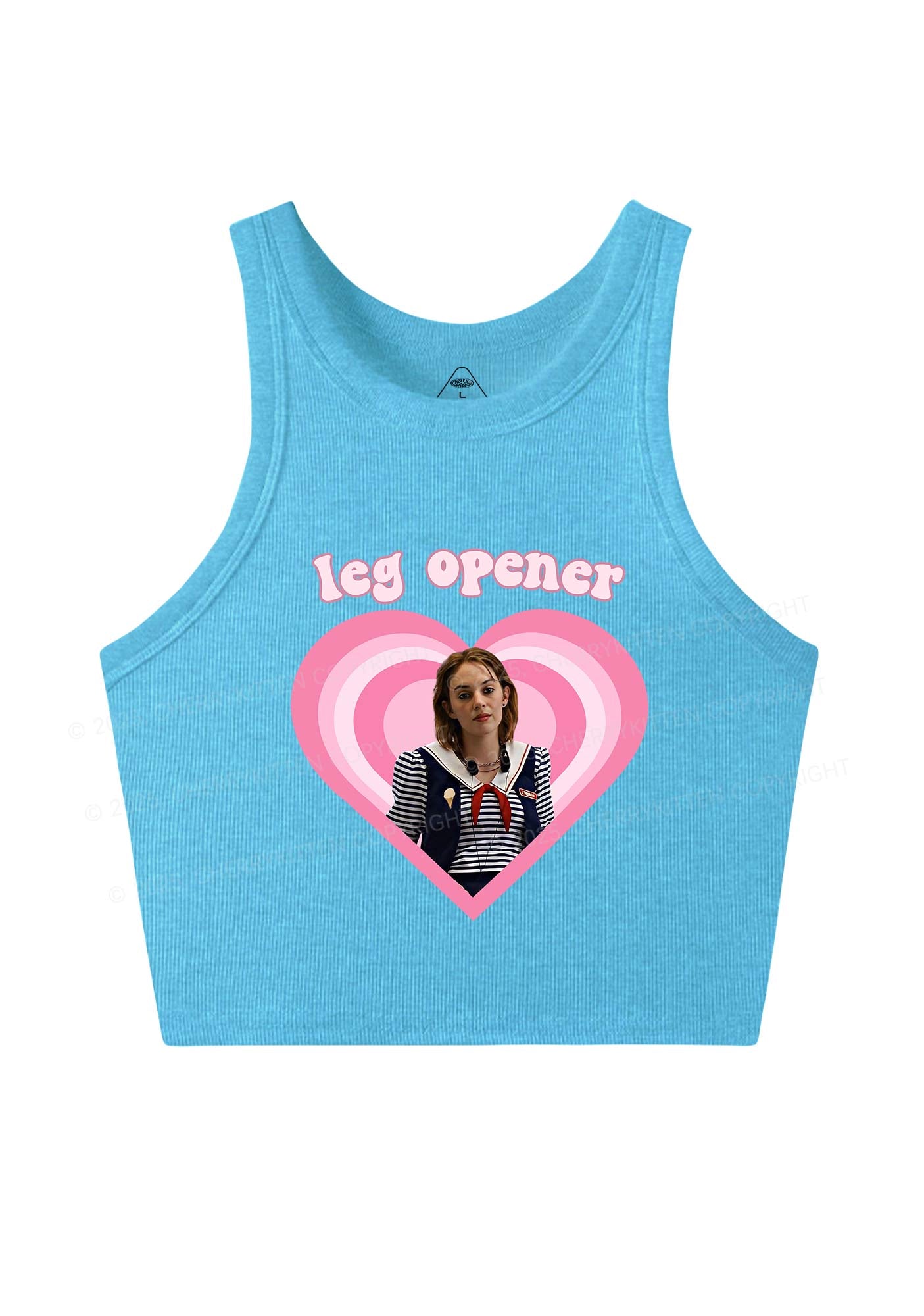 Leg Opener Pride Y2K Crop Tank Top Cherrykitten