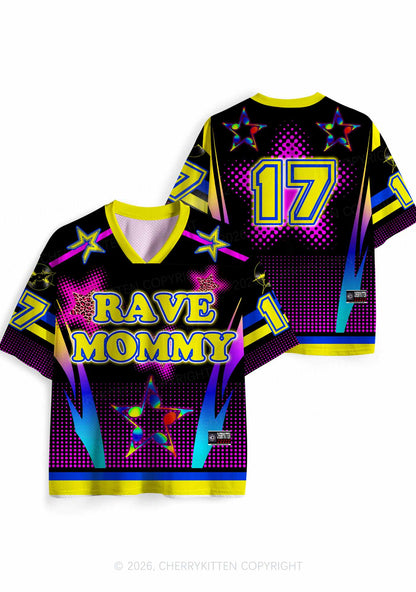 Rave Mommy Star Y2K Sport Jersey Shirts Cherrykitten