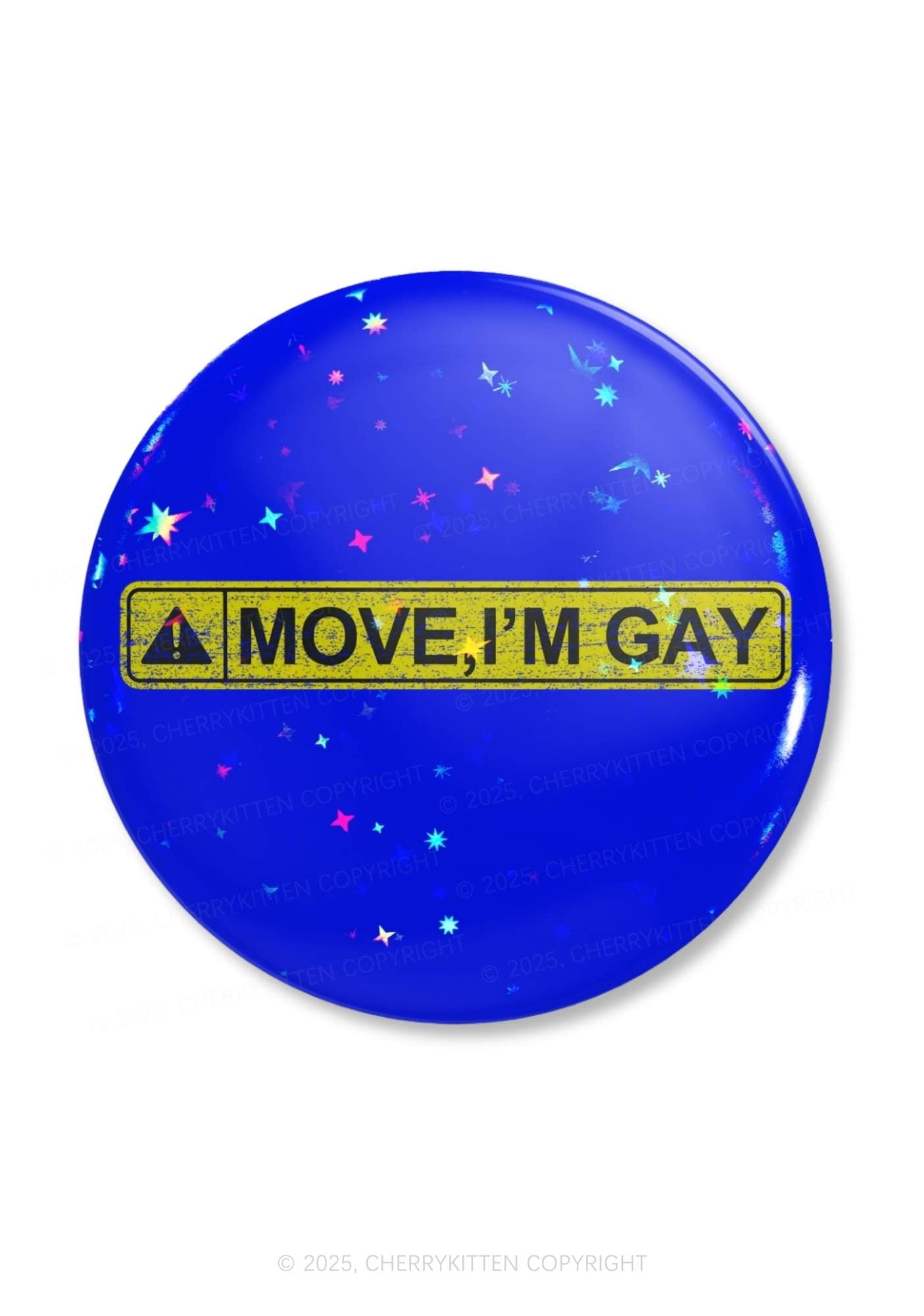 Move Im Gay Pride 1Pc Y2K Pin Badge Cherrykitten